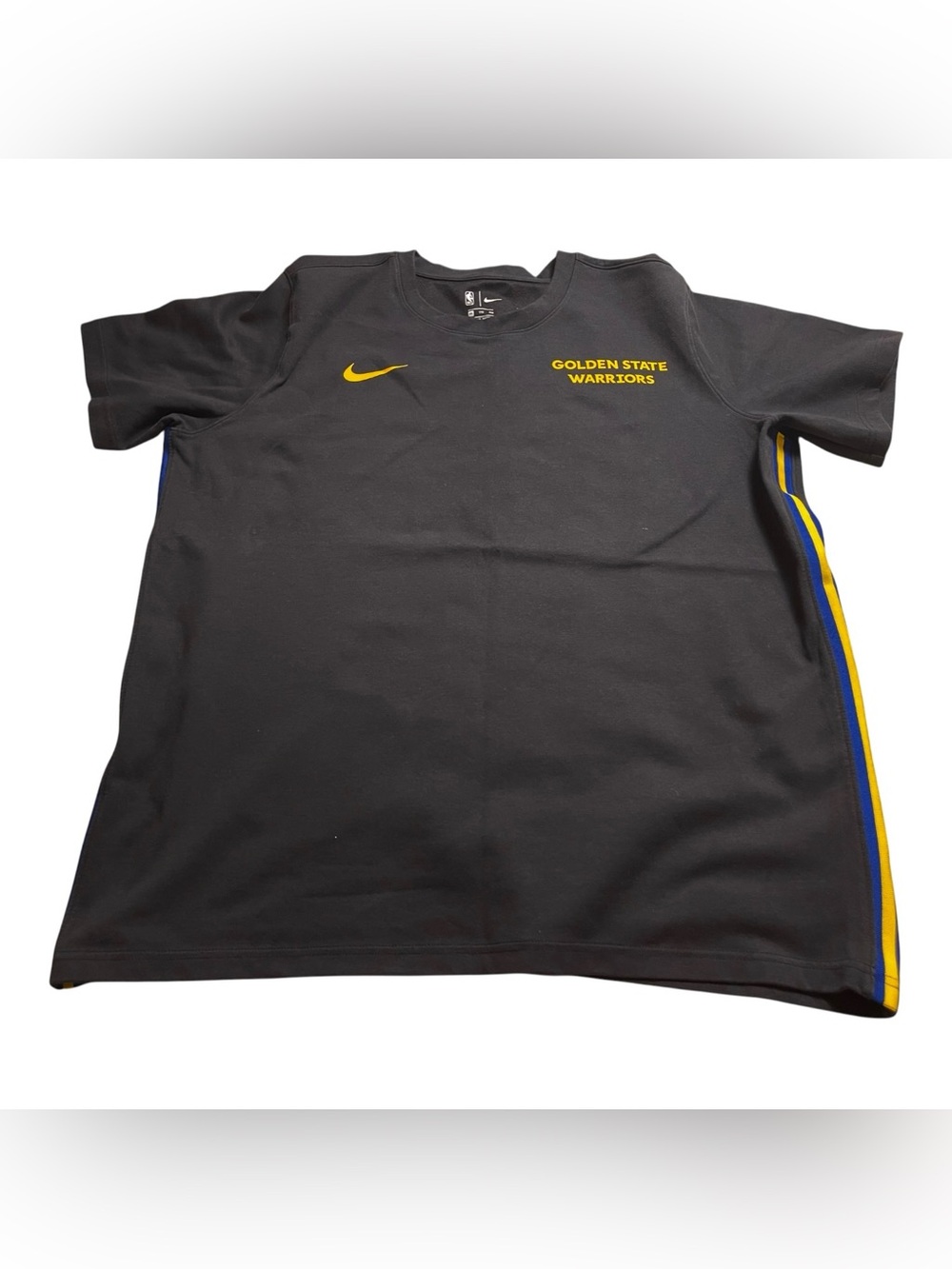 Nike NBA Golden State Warriors Black Team Issued Performance Shirt XXL